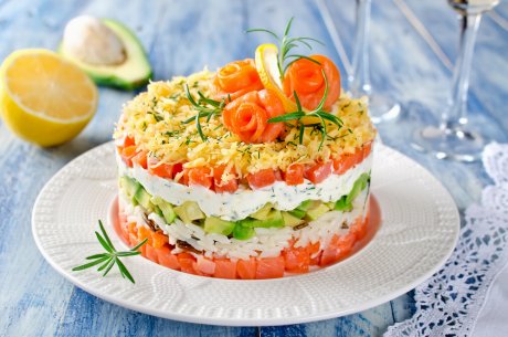 Рыбный салат 